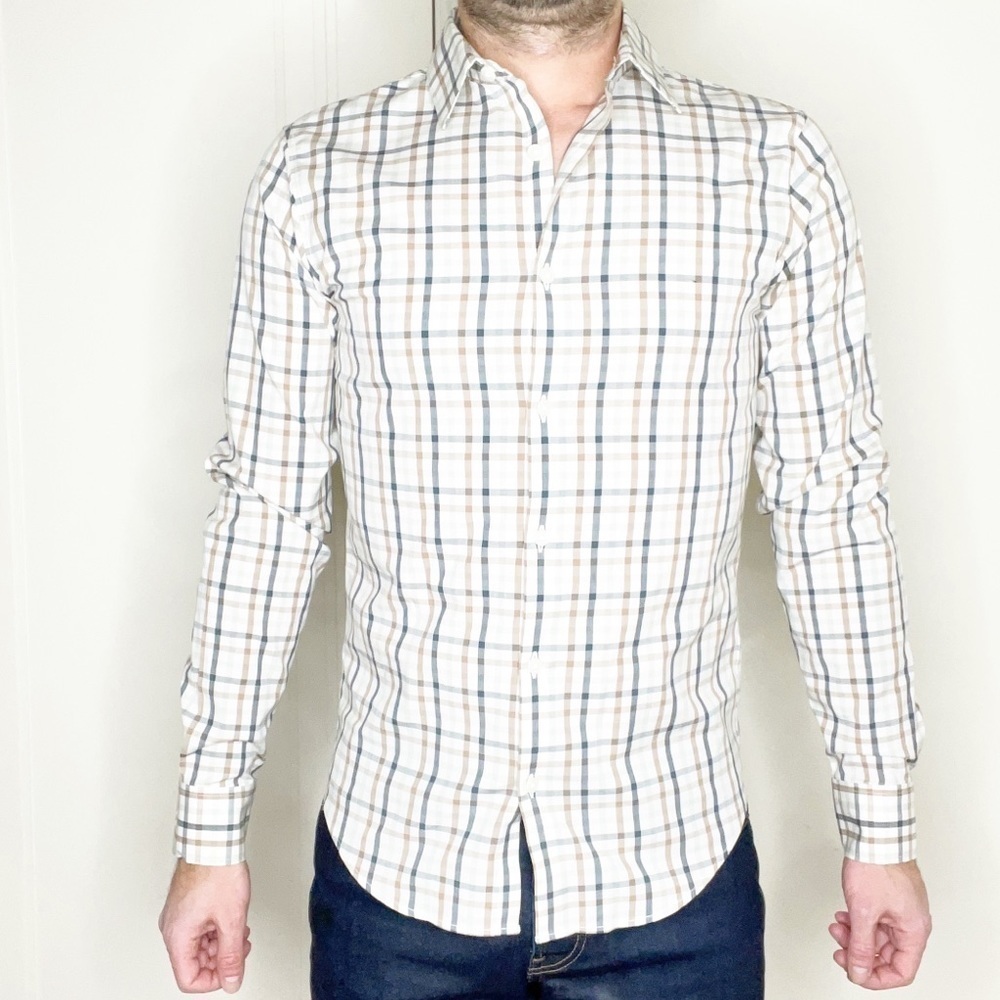 Everlane Men’s The Slim Fit Performance Button Down Shirt Size XS